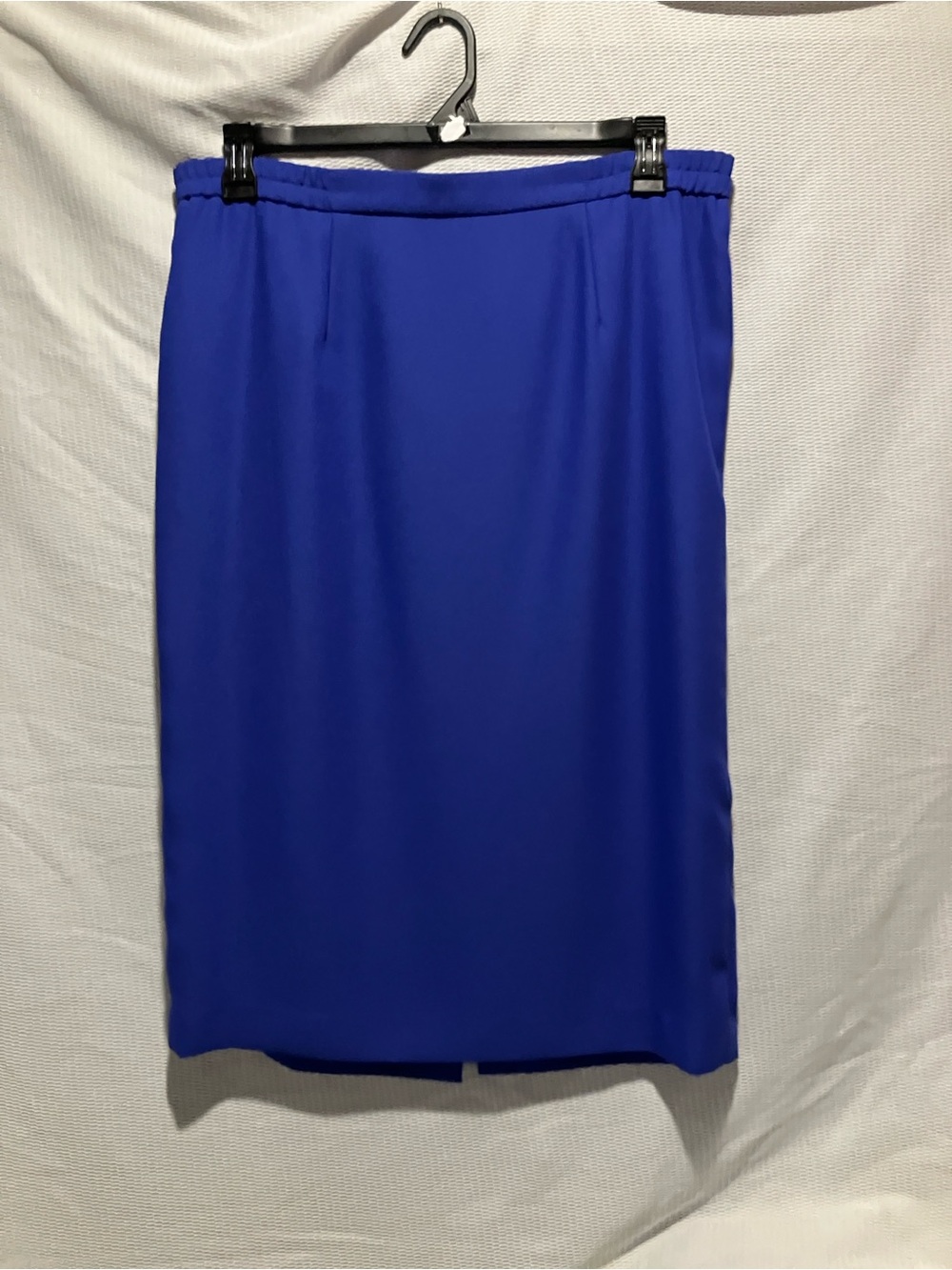 Sleek Cobalt Blue Pencil Skirt - Women's Tailored Fit - Picture 10 of 10